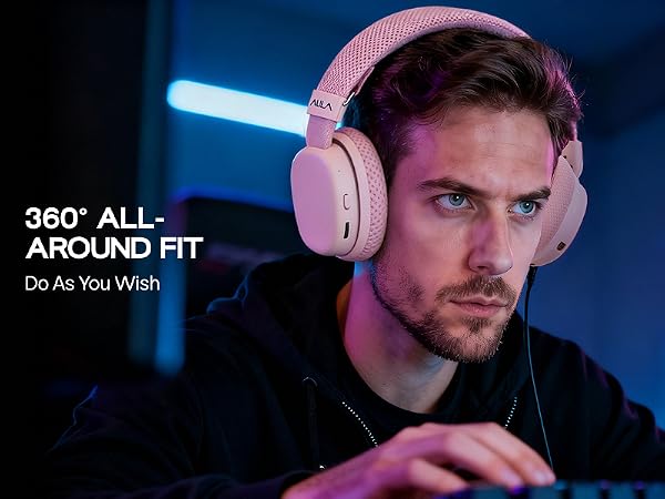 G7 Headset Pink