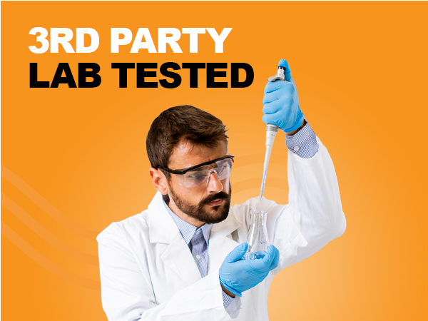 3rd Party Lab Tested
