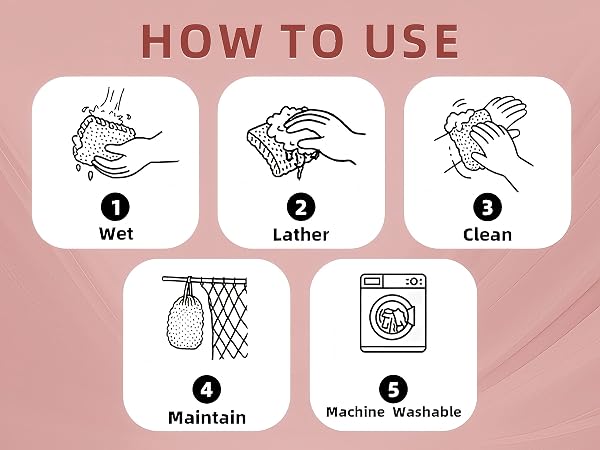 How to Use African Bath Sponge