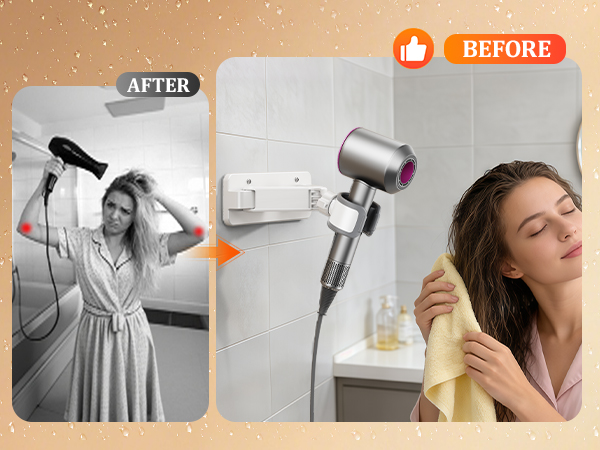hair dryer stand hands free