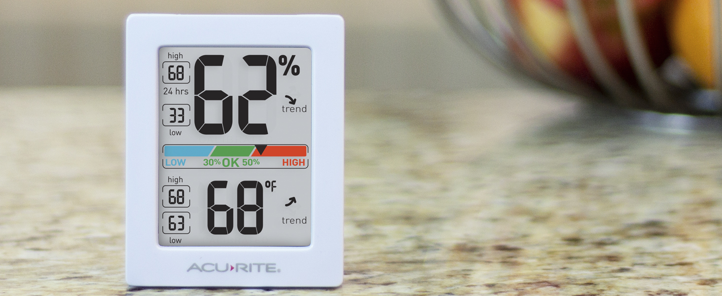AcuRite Indoor Temperature & Humidity Monitor