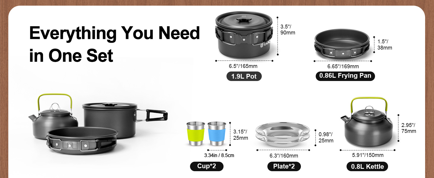 camping cookware