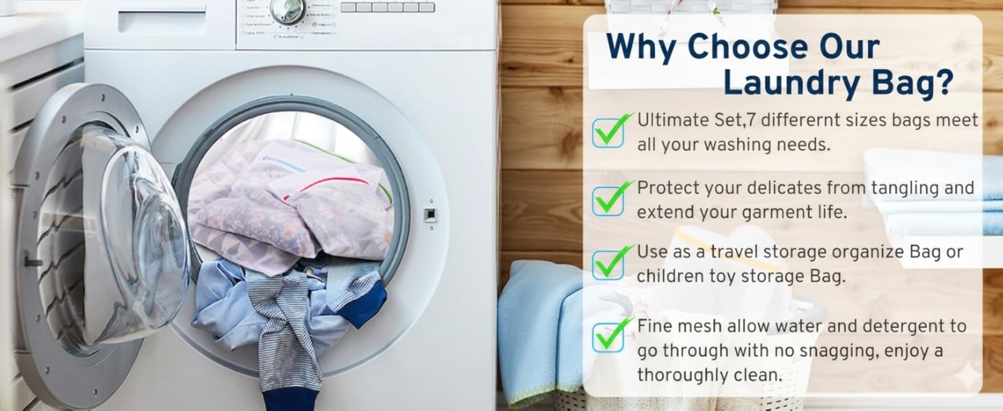 mesh laundry bags
