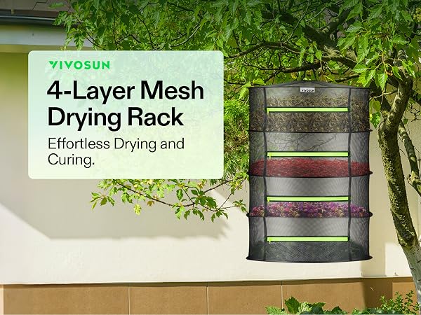 pc 4-layer mesh drying rack-1