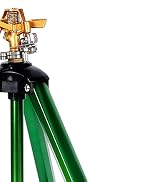 Impact Sprinkler Head on Tripod Base