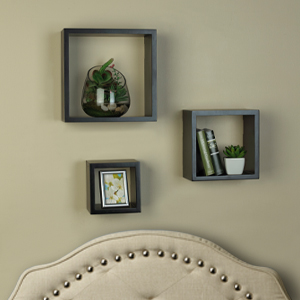 melannco traditional floating shelf shelvesmelannco square cube shelves
