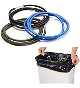 Hongmed Rubber Bands, Trash Can Bands for 13 to 30 Gallon Garbage Cans, Durable Trash Bag Bands E...