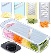 Geedel Professional Mandoline Slicer for Kitchen, Multi Purpose Vegetable Slicer Cutter, Vegetabl...