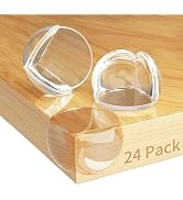 Silicone Corner Protector, Table Protectors for Baby, Clear Furniture Corner Guards & Edge Safety...