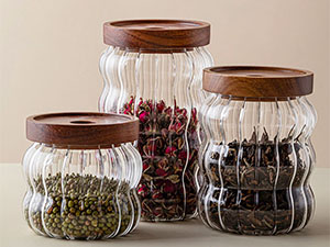 Food Storage Jar for Pasta, Coffee,Tea,Nuts, Coffee Bean Candy, Cereal Kitchen Pantry Organization