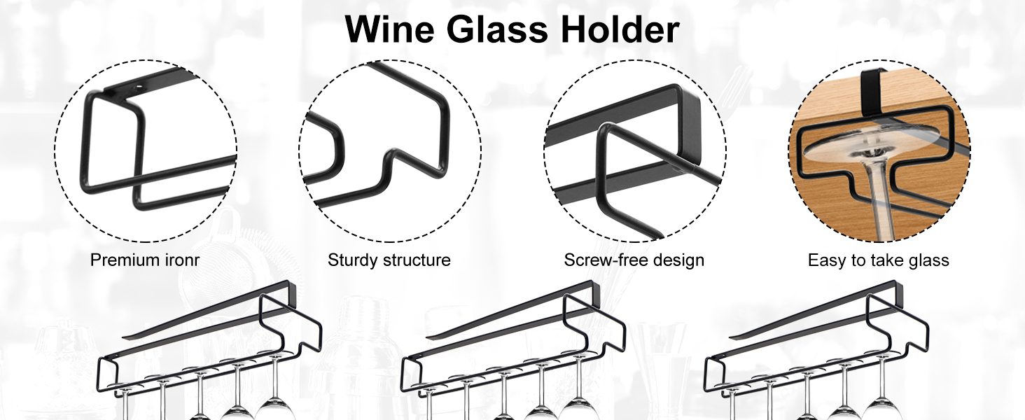 wine glass holder