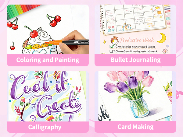 adult coloring book markers