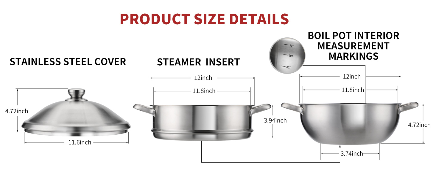 Product size detail