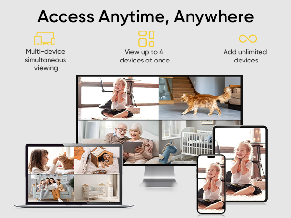 video camera for home, camera for bedroom, cameras for home, bedroom camera with audio/video