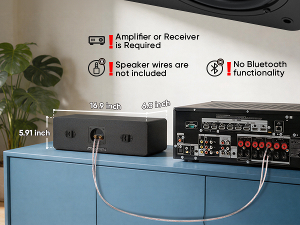 center channel speakers
