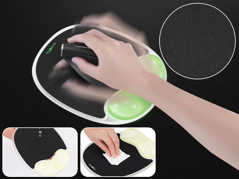 ergonomic mouse pad