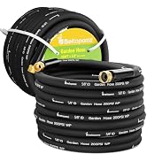Beitopamz 100 ft Garden Hose, 5/8 in Heavy Duty Water Hose, Flexible and Durable, Lightweight Rub...
