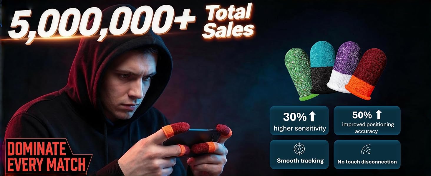 gaming finger sleeves