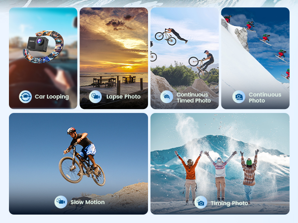 Waterproof acion camera