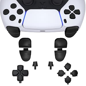 eXtremeRate Replacement Full Set Buttons for PS5 Controller