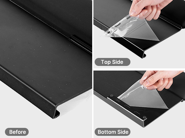 till the film before use