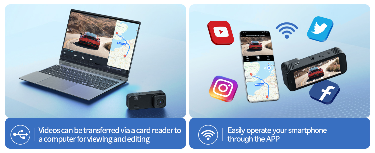 dash cam with wifi