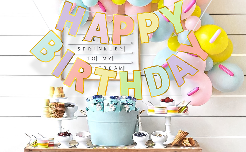 happy birthday banner