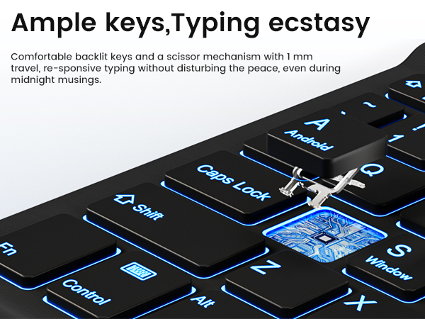 Easy typing experience