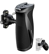 SMALLRIG Push-Button Rotating Side Handle with NATO Clamp, for Left and Right Hand, 360° Rotatabl...
