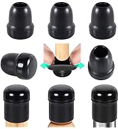 24 PCS Small Chair Leg Sliders for Carpet, Chair Glides Teflon Furniture Pads, Chair Leg Protecto...