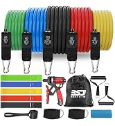 BSJ BESTGYM Resistance Bands,Exercise Bands,Resistance Bands for Working Out with Handles for Men...