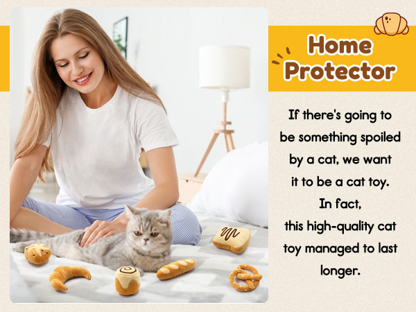 Bread Catnip Toys
