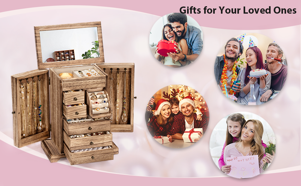 jewelry boxes & organizers