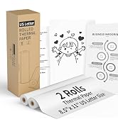 2 Rolls Thermal Printer Paper 8.5