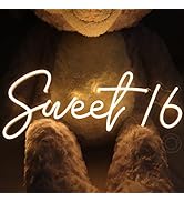 SYLHOME Sweet 16 LED Neon Light Sign 17"X7.3" 5V Sweet Girls Adults Bedroom Happy Birthday Party ...