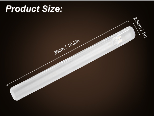 Each case measures 10.2" x 1.0" (26 x 2.5cm)