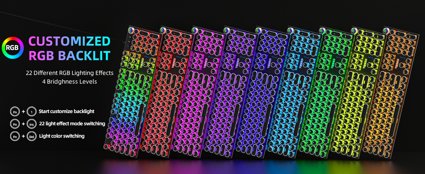 mechanical keyboard and mouse