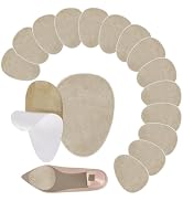 PH PandaHall 20pcs Shoe Sole Protectors, 2.5x3.5 inch Faux Suede Anti-Slip Shoe Grips Non-Slip Sh...