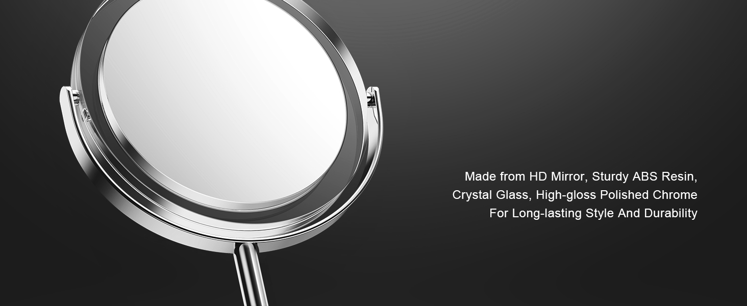 Timeless design, premium build quality, crafted with HD mirror and chrome finish for lasting style