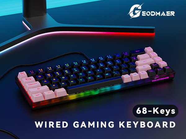 wired gaming keyboard