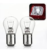 Pniwuno 2 PCS 1157 2057 Car Light Bulbs, 12V Brake Taillight Turn Signal Light, P21/5W 2357 7528 ...