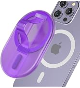 Magnetic Finger Phone Grip for MagSafe Stand, Phone Grip Strap Holder as Kickstand, Magnetic Phon...