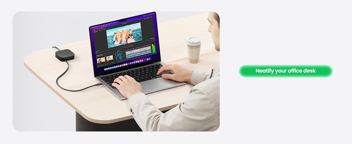 240W USB C to USB C Retractable Cable