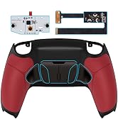 eXtremeRate Black Real Metal Buttons (RMB) Version RISE4 Remap Kit for PS5 Controller BDM-010 020...