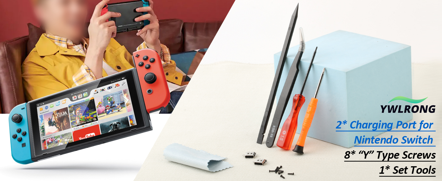 for Nintendo Switch Charging Port Replacement