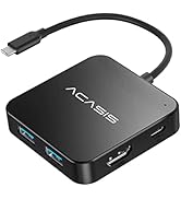 USB C Hub, Multi-Port USB Type-C Hub with 4K HDMI, Power Delivery 100 W | 3 USB 3.0 Port | 1 Type...
