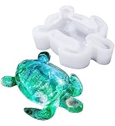LET'S RESIN Turtle Shape Resin Molds, 3D Animal Silicone Molds for Epoxy Resin, Large Sea Turtle ...