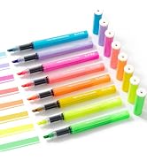 SUNEE Highlighters Assorted Colors, 8 Colors Highlighters with Chisel Tips, Liquid Ink Bible High...