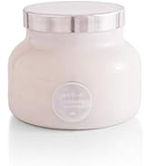 Capri Blue Scented Candle - Cotton Wick - Luxury Aromatherapy Candle - 19 Oz - Volcano - White