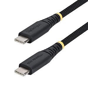 USB-C Charging Cable, 60W (3A) PD, Dual-Layer Braided Nylon/TPE Jacket